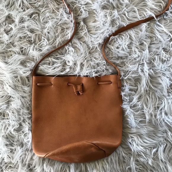 BAGGU Handbags - Leather Baggu Bucket Purse